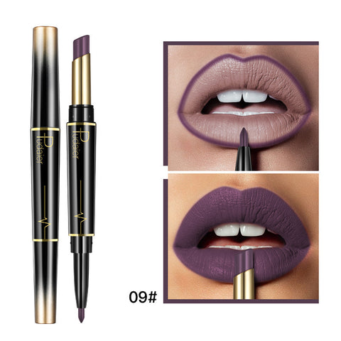 Matte Double-headed Lipstick Lip Liner Lip Lacquer Matte Double-headed Lipstick Lip Liner Lip Lacquer