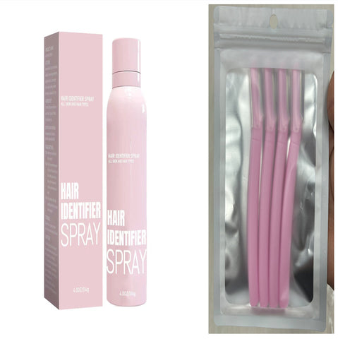 Hair Identifier Spray Set For Face Shaving Moisturizing Dermaplaner Spray For Face Shaving Skin Care Hair Identifier Spray Set For Face Shaving Moisturizing Dermaplaner Spray For Face Shaving Skin Care