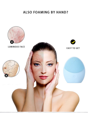 Waterproof silicone face wash Waterproof silicone face wash