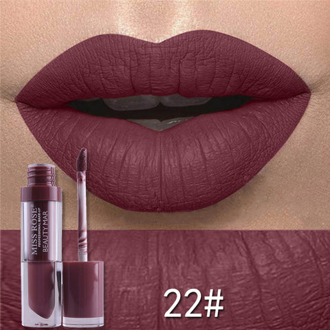 Matte not stick to cup lip gloss Matte not stick to cup lip gloss