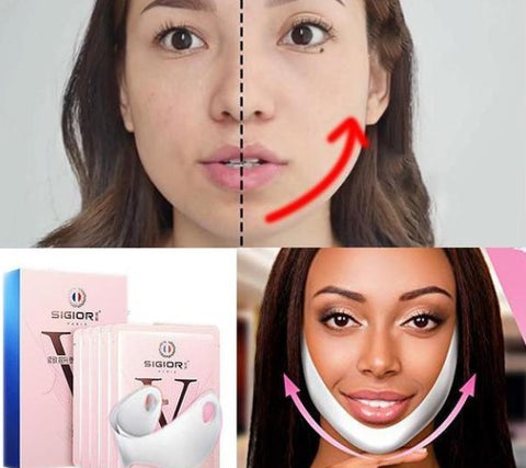 Firming small v face mask lifting hook ear face stickers artifact big pie face Firming small v face mask lifting hook ear face stickers artifact big pie face