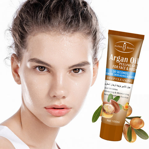 Face Body Argan Exfoliating Gel Facial Scrubs Peeling Dead Face Body Argan Exfoliating Gel Facial Scrubs Peeling Dead