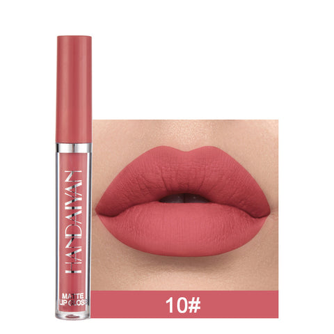 Matte Non-stick Cup Lip Gloss, Non-fading Matte Liquid Lipstick Matte Non-stick Cup Lip Gloss, Non-fading Matte Liquid Lipstick