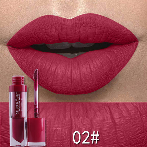 Matte not stick to cup lip gloss Matte not stick to cup lip gloss