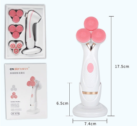 Rechargeable silicone face wash Rechargeable silicone face wash