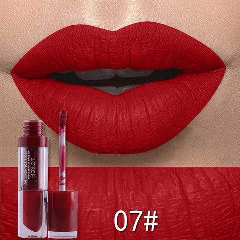 Matte not stick to cup lip gloss Matte not stick to cup lip gloss