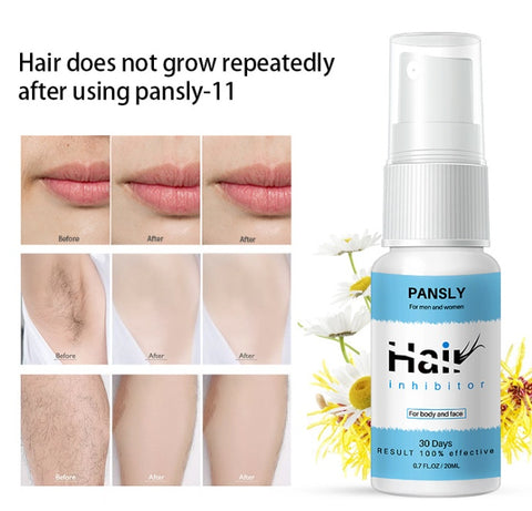 Permanent Hair Removal Inhibitor Spray  Painless Beard Legs Armpit Smooth Repair Permanent Hair Removal Inhibitor Spray  Painless Beard Legs Armpit Smooth Repair