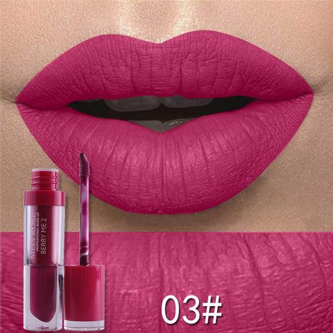 Matte not stick to cup lip gloss Matte not stick to cup lip gloss