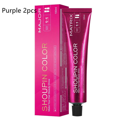100ml Salon Hairdressing Hair Dye Cream Mermaid Coloring Shampoo 100ml Salon Hairdressing Hair Dye Cream Mermaid Coloring Shampoo