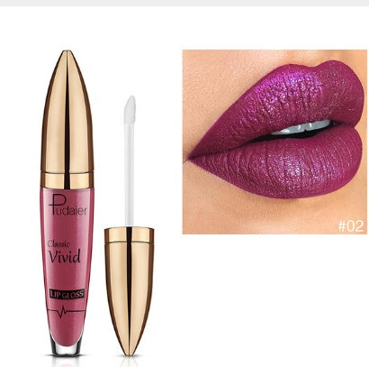 Pudaier matte pearlescent lip gloss non-stick cup diamond lip gloss Pudaier matte pearlescent lip gloss non-stick cup diamond lip gloss