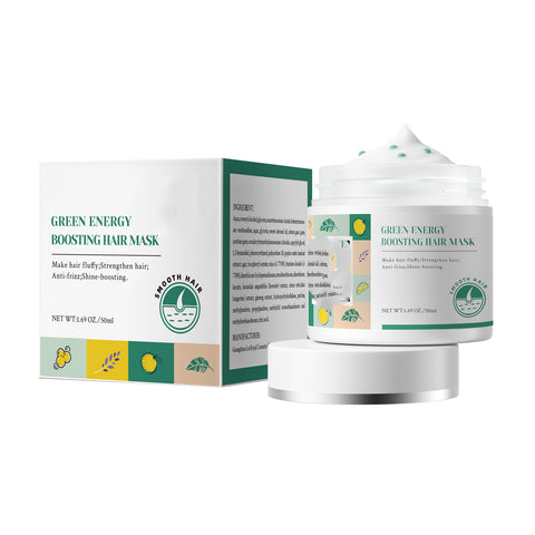 Hair Treatment Cream Fluffy Smooth Conditioner Repair Green Bead Hair Film Hair Treatment Cream Fluffy Smooth Conditioner Repair Green Bead Hair Film