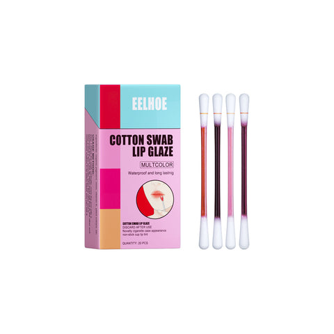 Cotton Stick Lip Glaze Cigarette Box Red Cotton Stick Lip Glaze Cigarette Box Red