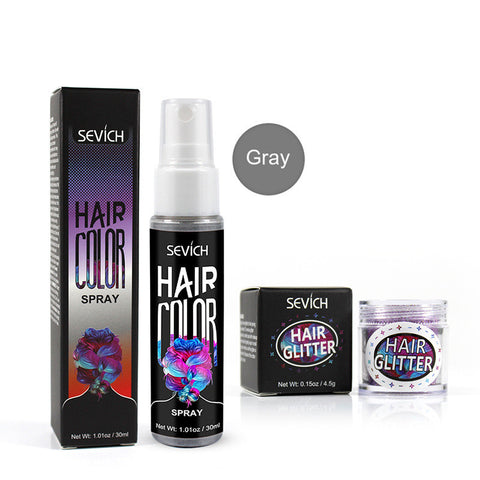 Disposable hair dye spray quick temporary dye Disposable hair dye spray quick temporary dye