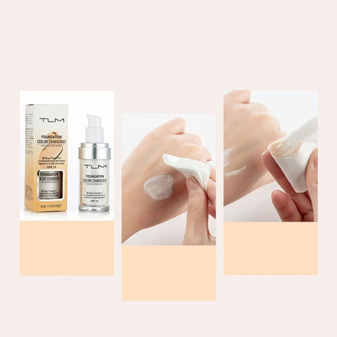 COLOR CHANGING FOUNDATION COLOR CHANGING FOUNDATION