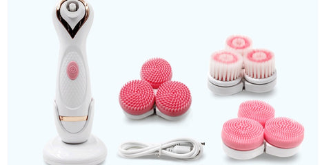 Rechargeable silicone face wash Rechargeable silicone face wash
