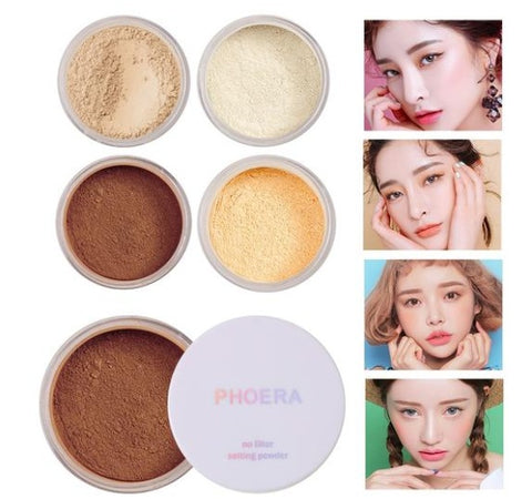 Loose Face Powder Translucent Smooth Setting Foundation Makeup Loose Face Powder Translucent Smooth Setting Foundation Makeup