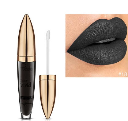 Pudaier matte pearlescent lip gloss non-stick cup diamond lip gloss Pudaier matte pearlescent lip gloss non-stick cup diamond lip gloss