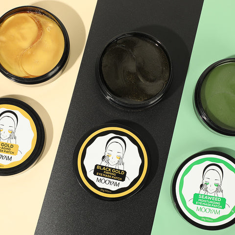 Eye Mask Black Gold Seaweed Repair Moisturizing Eye Patch Dark Circle Eye Bag Eye Patch Eye Mask Black Gold Seaweed Repair Moisturizing Eye Patch Dark Circle Eye Bag Eye Patch