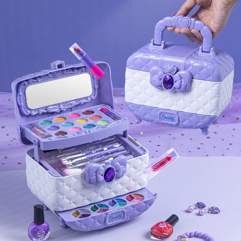 Girl Princess Cosmetic Case Makeup Kit Suit Girl Princess Cosmetic Case Makeup Kit Suit