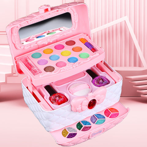 Girl Princess Cosmetic Case Makeup Kit Suit Girl Princess Cosmetic Case Makeup Kit Suit