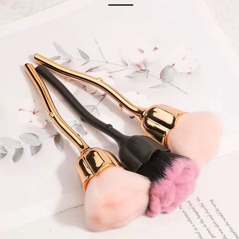 Rose Face Powder Makeup Brush Rose Face Powder Makeup Brush