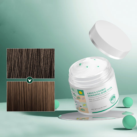 Hair Treatment Cream Fluffy Smooth Conditioner Repair Green Bead Hair Film Hair Treatment Cream Fluffy Smooth Conditioner Repair Green Bead Hair Film