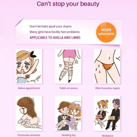 Hair removal cream spray Hair removal cream spray