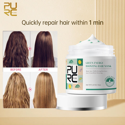 Repair Hair Mask Green Energy Keratin For Treatment Hair Repair Hair Mask Green Energy Keratin For Treatment Hair