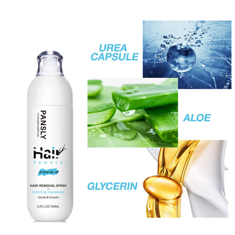 PANSLY Hair Removal 100ml Gentle Spray Body Care Cream For Underarms And Legs PANSLY Hair Removal 100ml Gentle Spray Body Care Cream For Underarms And Legs
