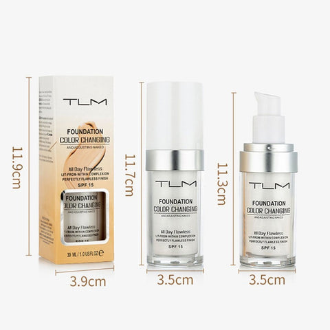 COLOR CHANGING FOUNDATION COLOR CHANGING FOUNDATION