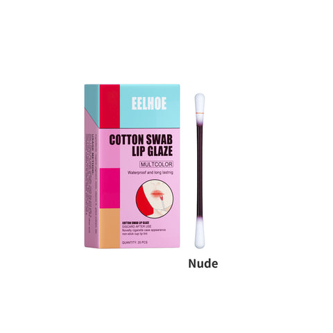 Cotton Stick Lip Glaze Cigarette Box Red Cotton Stick Lip Glaze Cigarette Box Red