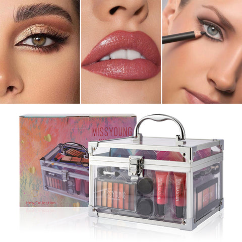 European And American Style Facial Makeup Blush Eye Shadow Repair Lipstick Kit European And American Style Facial Makeup Blush Eye Shadow Repair Lipstick Kit