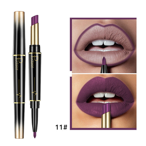 Matte Double-headed Lipstick Lip Liner Lip Lacquer Matte Double-headed Lipstick Lip Liner Lip Lacquer