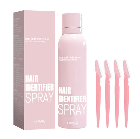 Hair Identifier Spray Set For Face Shaving Moisturizing Dermaplaner Spray For Face Shaving Skin Care Hair Identifier Spray Set For Face Shaving Moisturizing Dermaplaner Spray For Face Shaving Skin Care