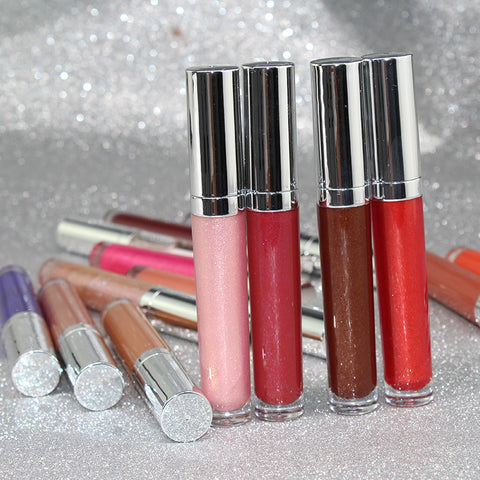 Pearl Lip Gloss Clear Lip Oil Logo-free Round Tube Lip Gloss Pearl Lip Gloss Clear Lip Oil Logo-free Round Tube Lip Gloss