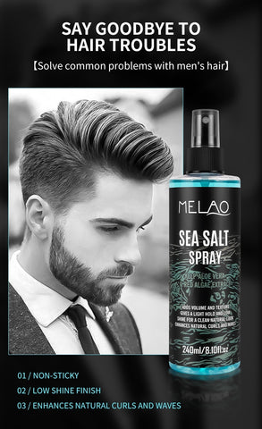 Sea Salt Hair Gel Setting Spray Sea Salt Hair Gel Setting Spray
