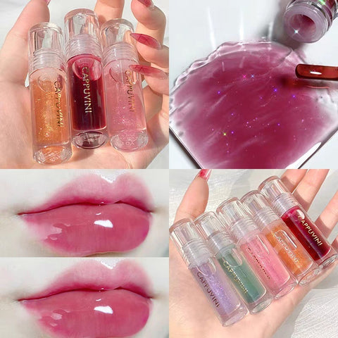 Lips Gloss Lip Gloss Lip Balm Glass Transparent Lip Gloss Moisturizing Moisturizing Water Light Lip Lips Gloss Lip Gloss Lip Balm Glass Transparent Lip Gloss Moisturizing Moisturizing Water Light Lip