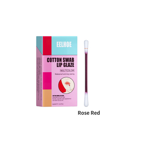 Cotton Stick Lip Glaze Cigarette Box Red Cotton Stick Lip Glaze Cigarette Box Red