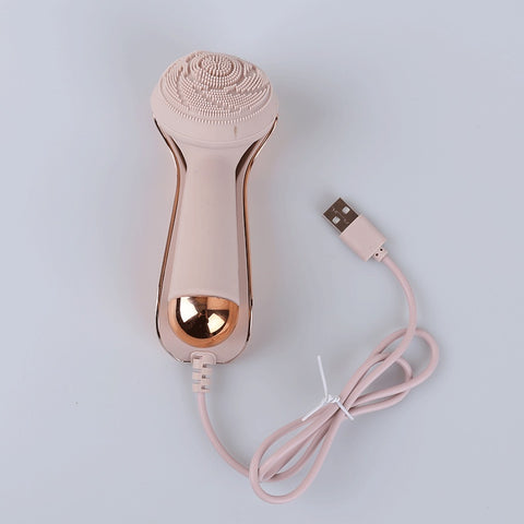 Electric Face Wash Cleaner Face Silicone Wash Brush Electric Face Wash Cleaner Face Silicone Wash Brush
