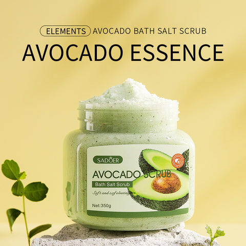 Fruit Bath Salt Scrub Cream Exfoliating Body Care Fruit Bath Salt Scrub Cream Exfoliating Body Care