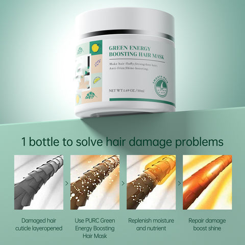 Hair Treatment Cream Fluffy Smooth Conditioner Repair Green Bead Hair Film Hair Treatment Cream Fluffy Smooth Conditioner Repair Green Bead Hair Film
