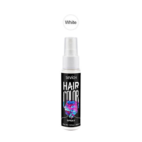 Disposable hair dye spray quick temporary dye