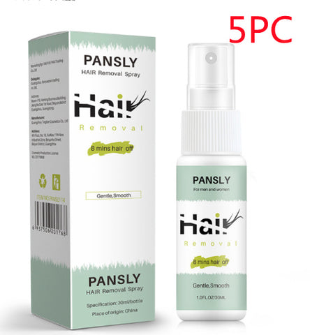 Permanent Hair Removal Inhibitor Spray  Painless Beard Legs Armpit Smooth Repair